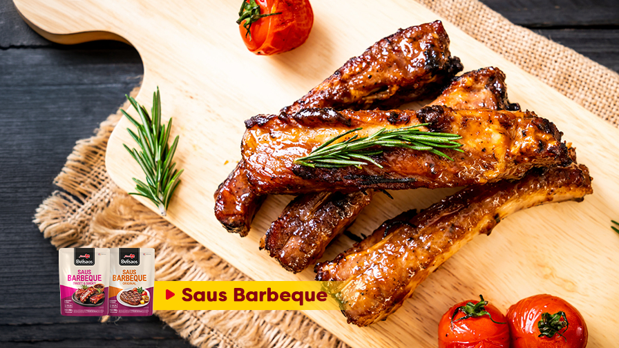 Cara Membuat Iga Bakar Saus BBQ yang Empuk dan Bumbunya Nempel